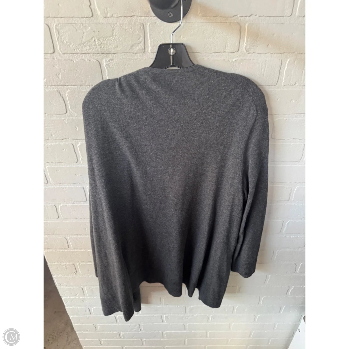 Sweater Cardigan By Madewell In Grey, Size: L