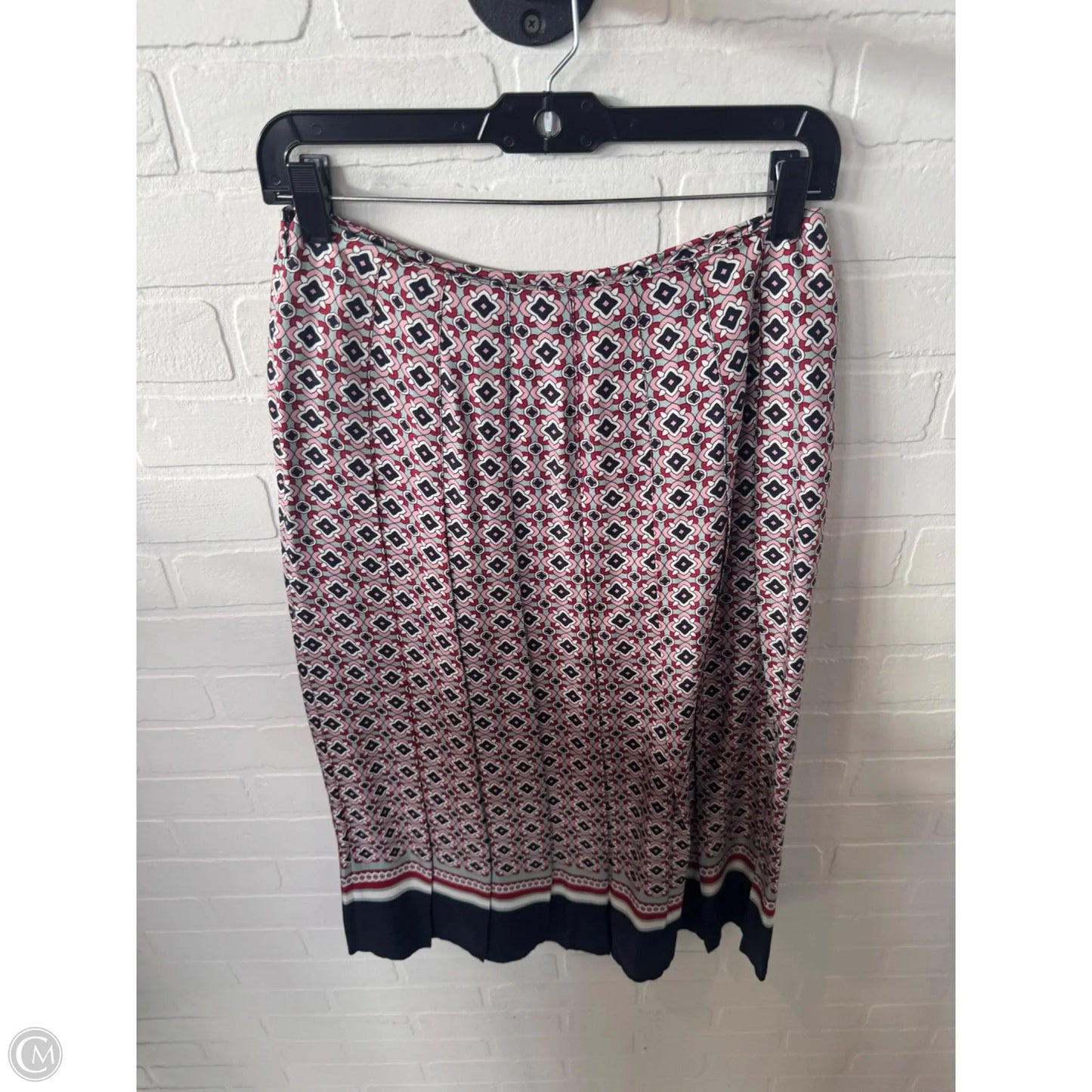 Skirt Midi By Boden In Grey & Red, Size: 4