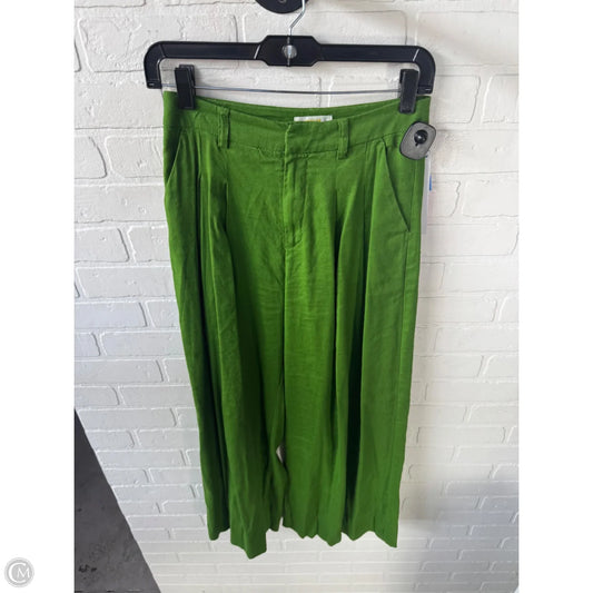 Pants Wide Leg By Maeve In Green, Size: 0