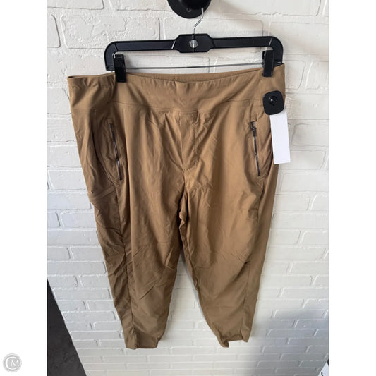 Athletic Pants By Athleta In Tan, Size: 16