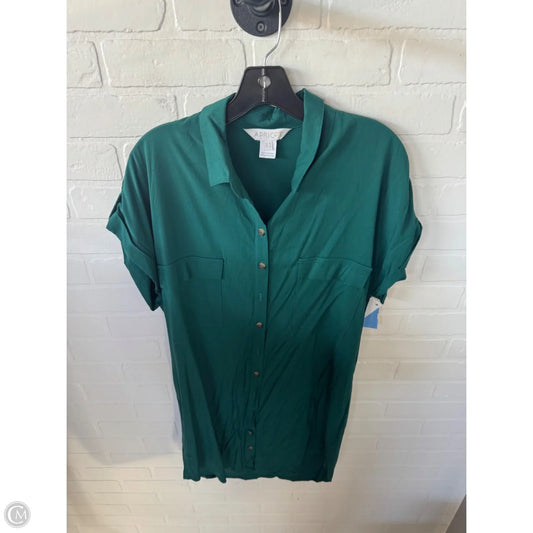 Dress Casual Short By Clothes Mentor In Green, Size: M