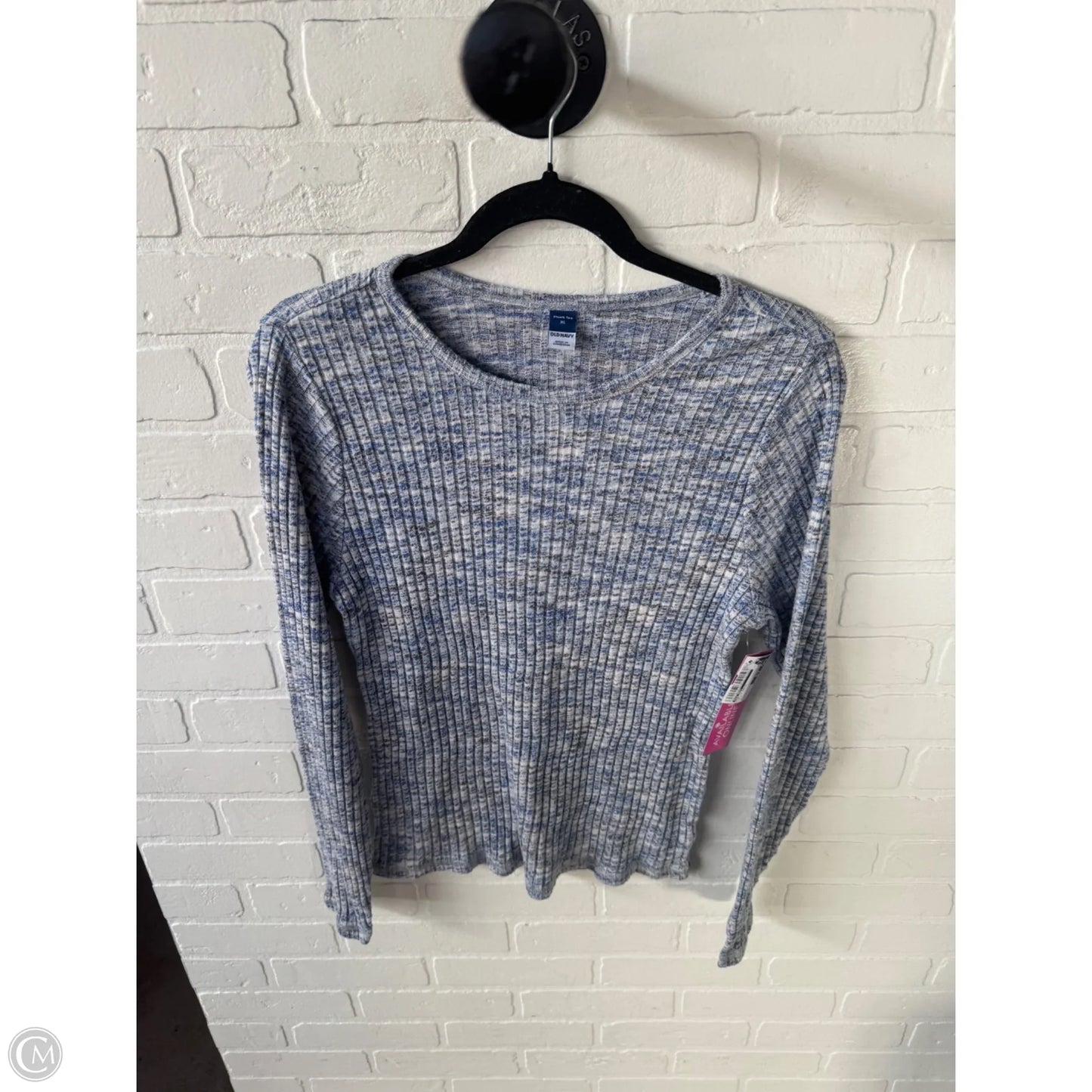 Top Long Sleeve Basic By Old Navy In Blue, Size: Xl