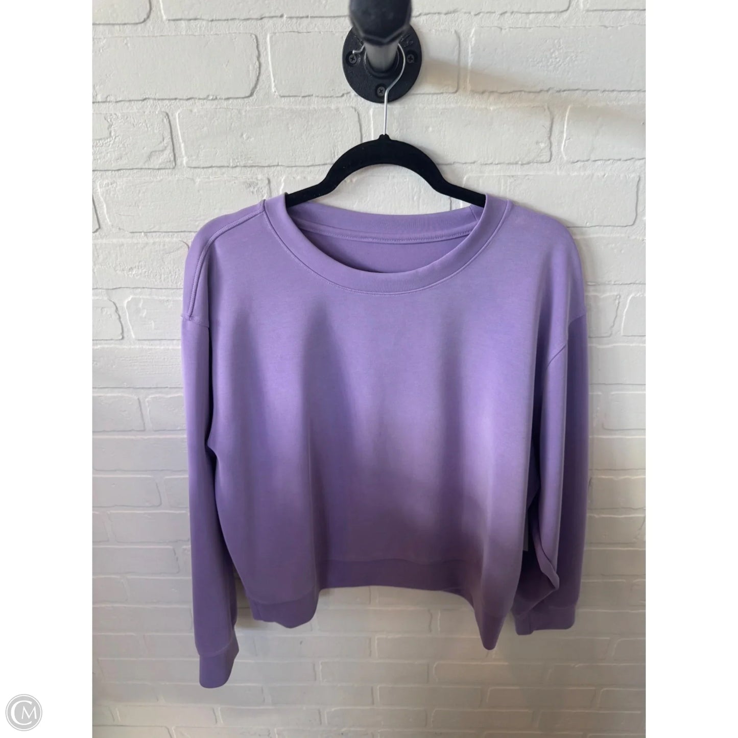 Sweatshirt Crewneck By A New Day In Purple, Size: M