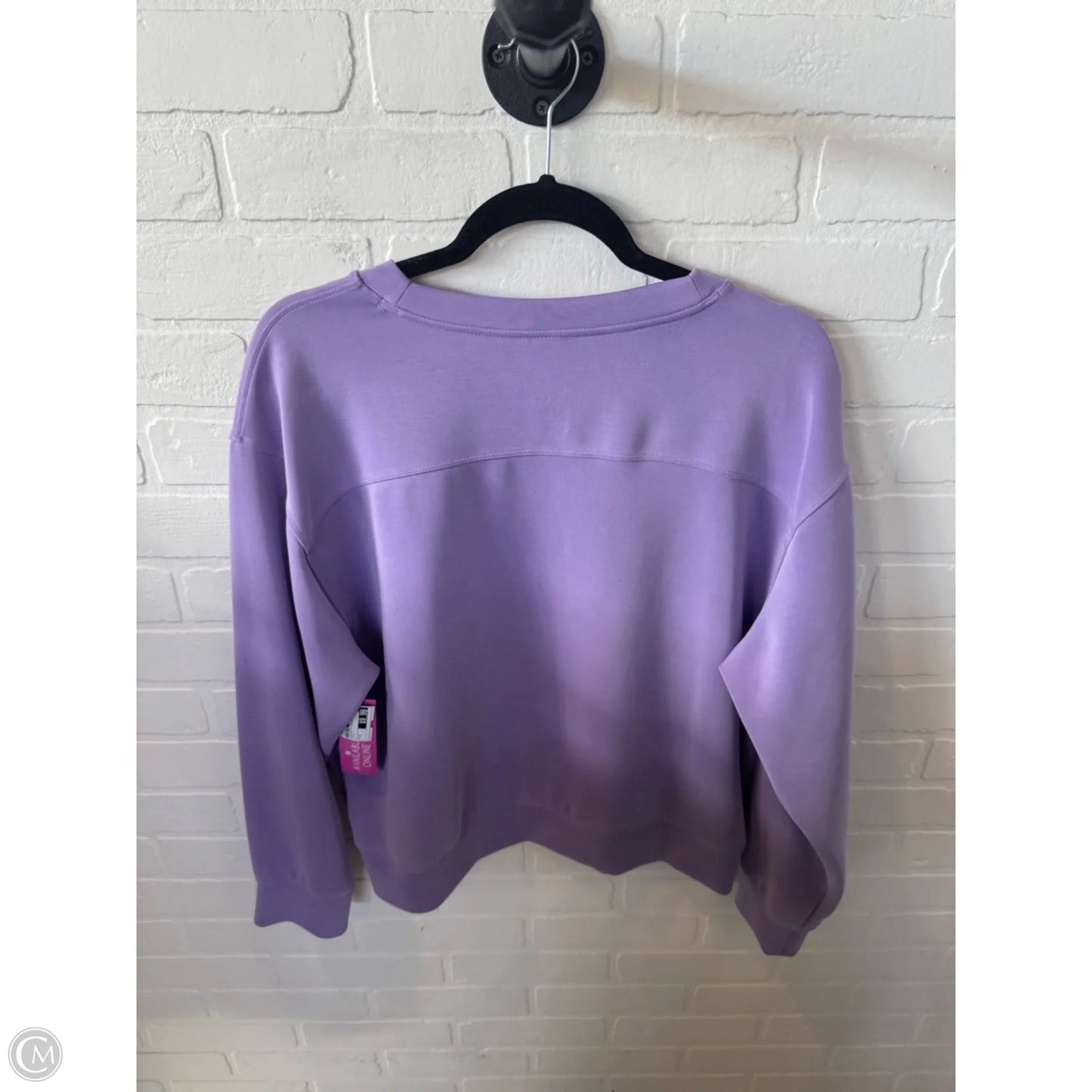 Sweatshirt Crewneck By A New Day In Purple, Size: M