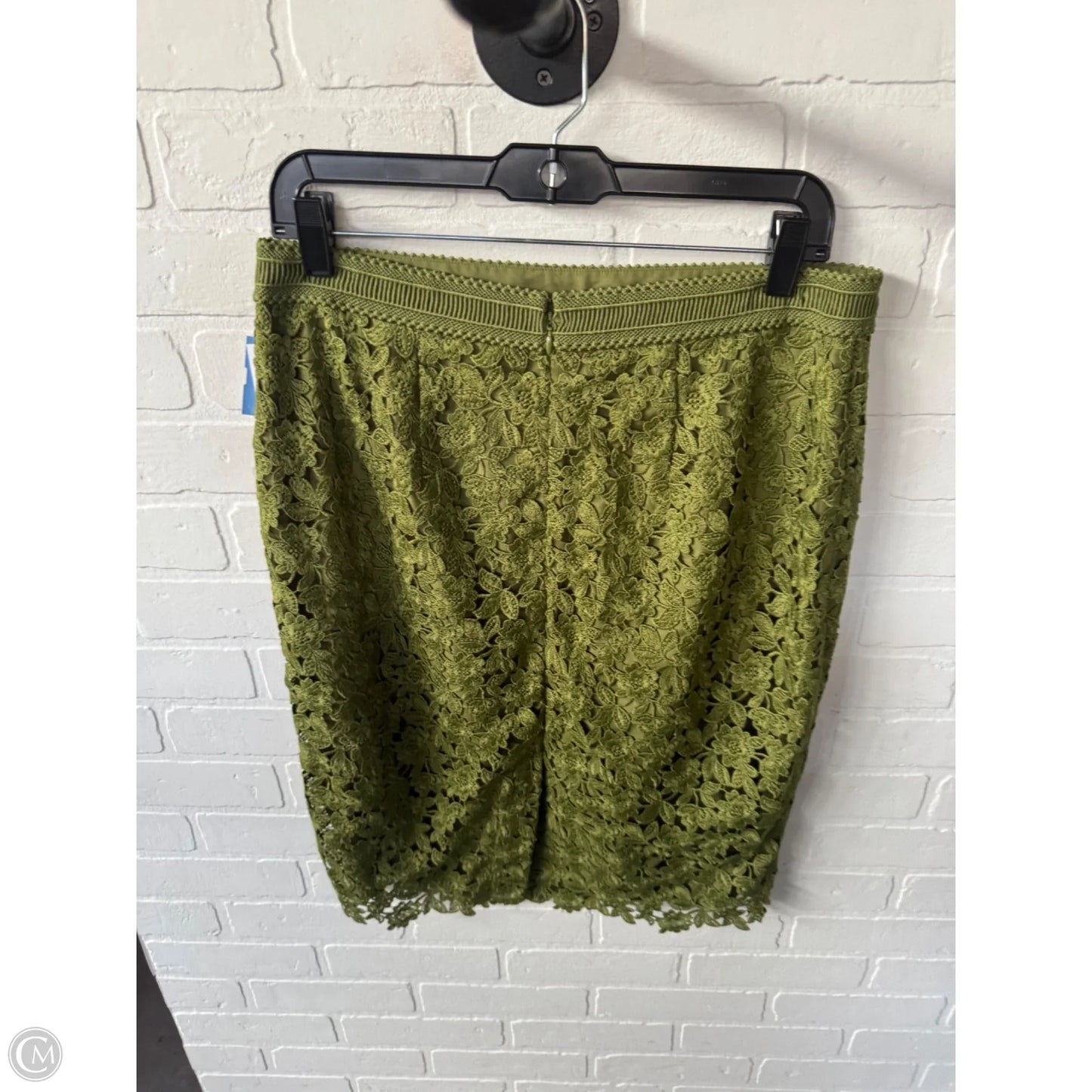 Skirt Midi By Ann Taylor In Green, Size: 8