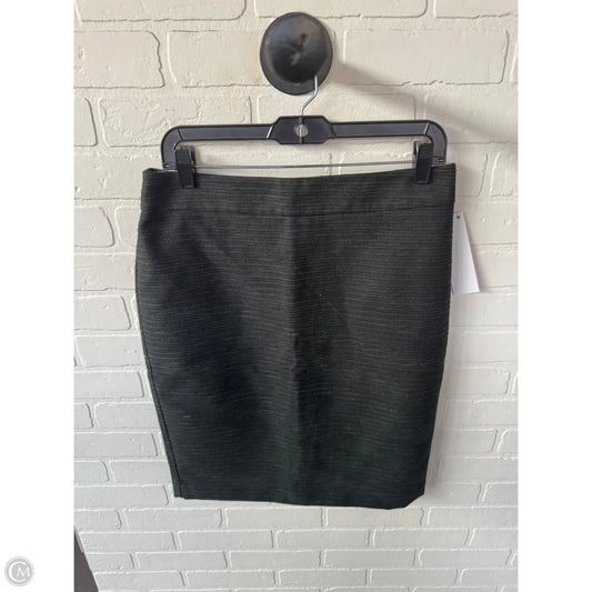 Skirt Midi By Ann Taylor In Grey, Size: 8