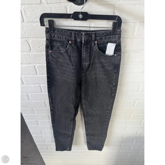 Jeans Straight By Bdg In Black Denim, Size: 2