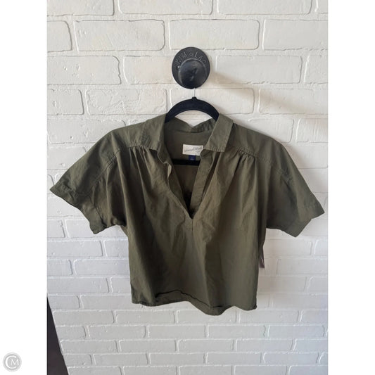 Top Short Sleeve By Universal Thread In Green, Size: S