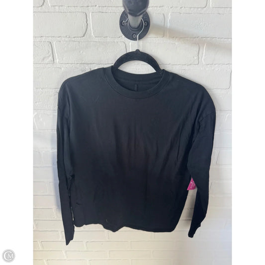 Top Long Sleeve Basic By A New Day In Black, Size: S