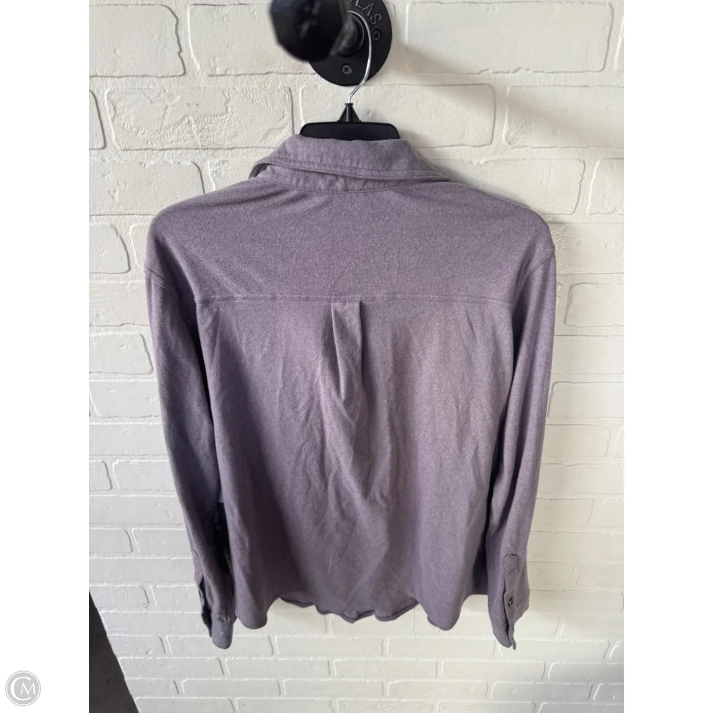 Top Long Sleeve By 32 Degrees In Purple, Size: L