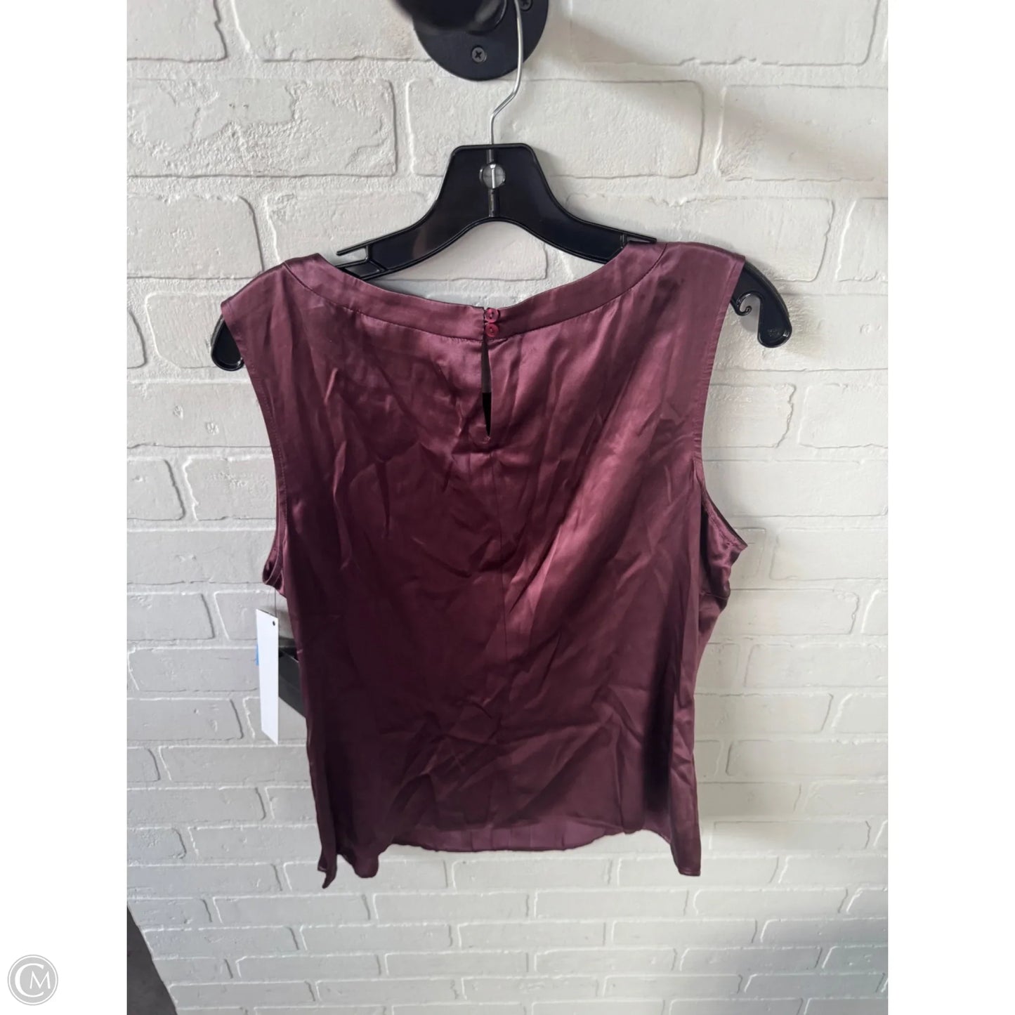 Top Sleeveless By Classiques Entier In Purple, Size: L