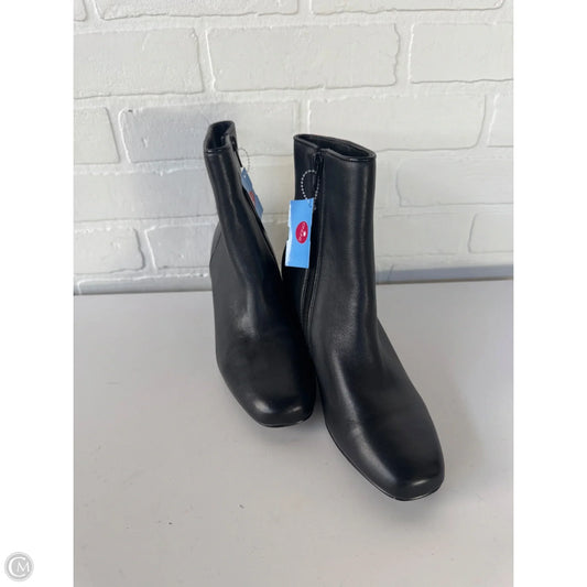 Boots Ankle Heels By Steve Madden In Black, Size: 7.5