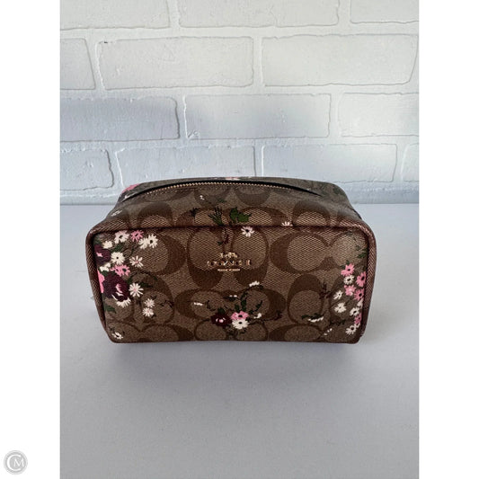 Makeup Bag Designer By Coach, Size: Small