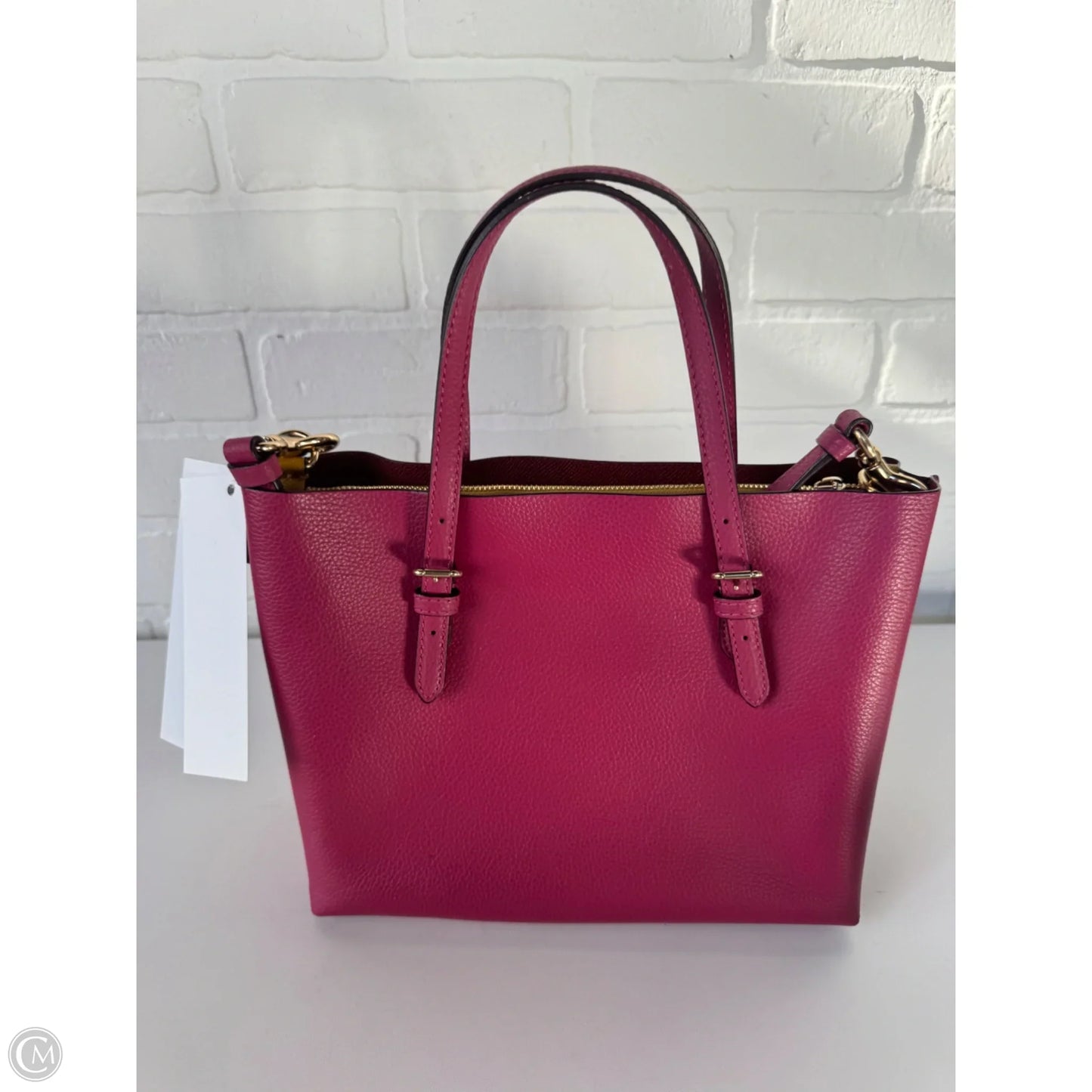 Tote Designer By Coach, Size: Small