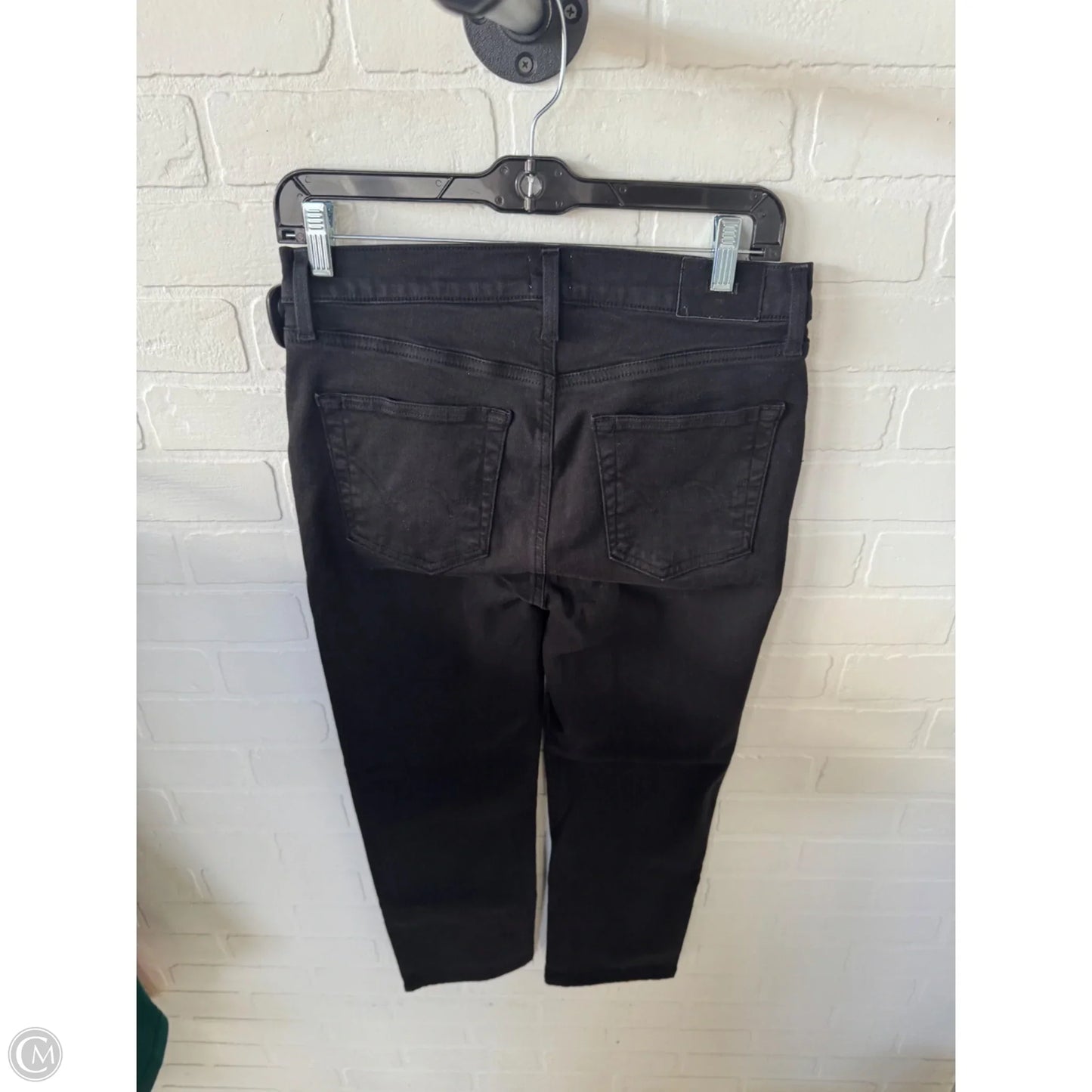 Jeans Straight By Edwin In Black Denim, Size: 6