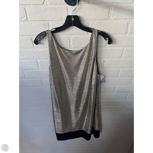 Dress Party Short By White House Black Market In Black & Gold, Size: L