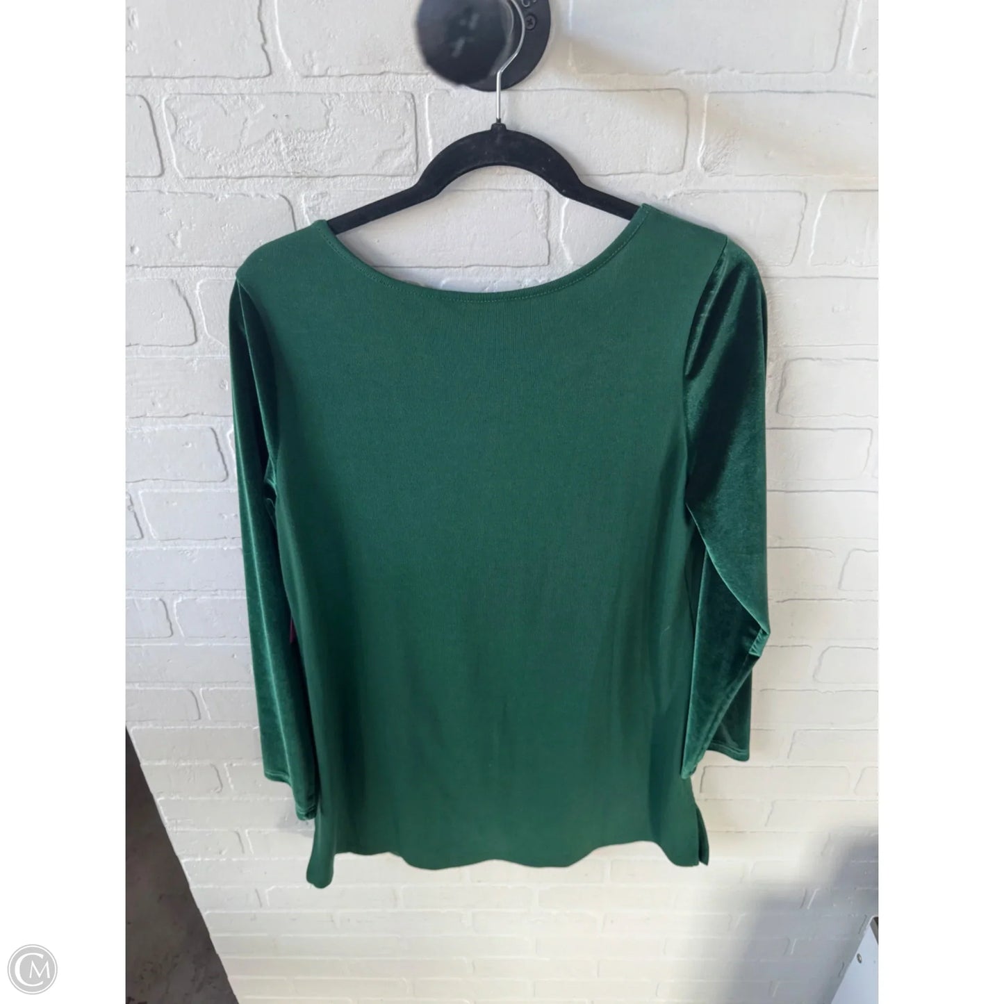 Tunic Long Sleeve By Soft Surroundings In Green, Size: M