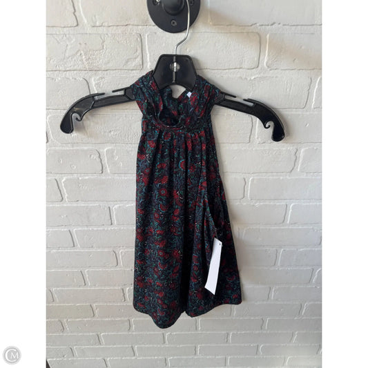 Top Sleeveless By Evereve In Blue & Purple, Size: S