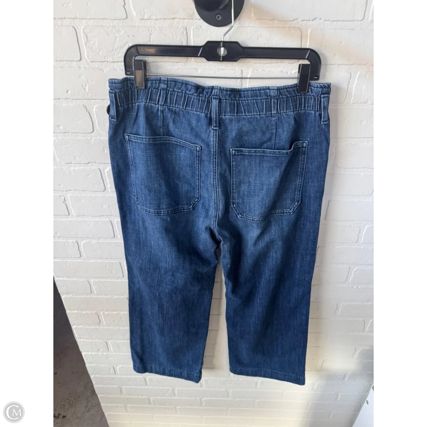 Jeans Wide Leg By J. Crew In Blue Denim, Size: 10