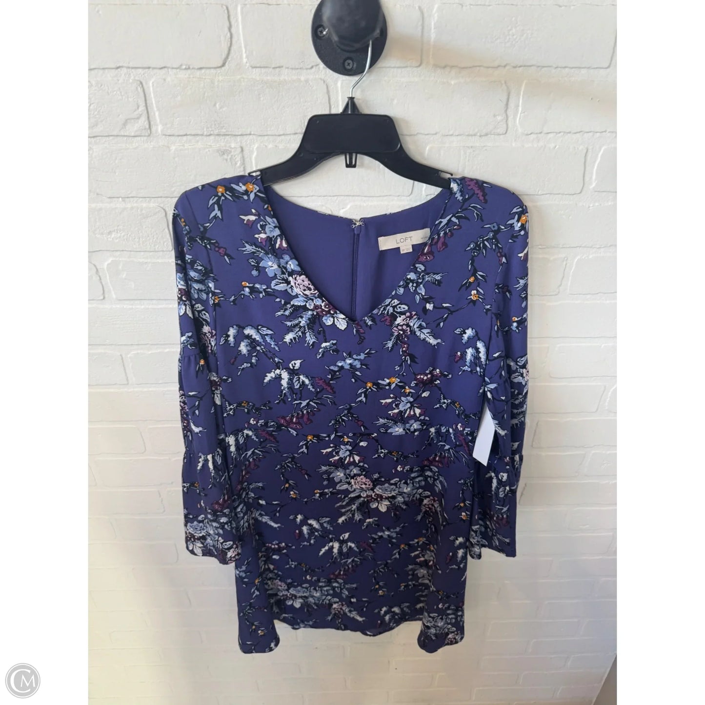 Dress Casual Short By Loft In Purple, Size: Mp