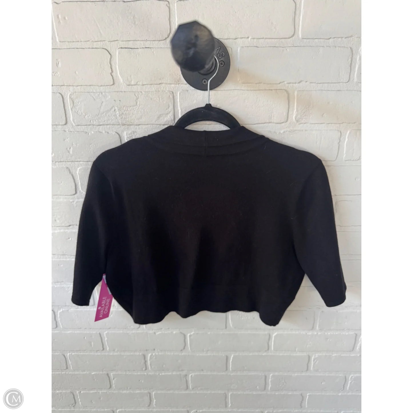 Bolero By Donna Ricco In Black, Size: M