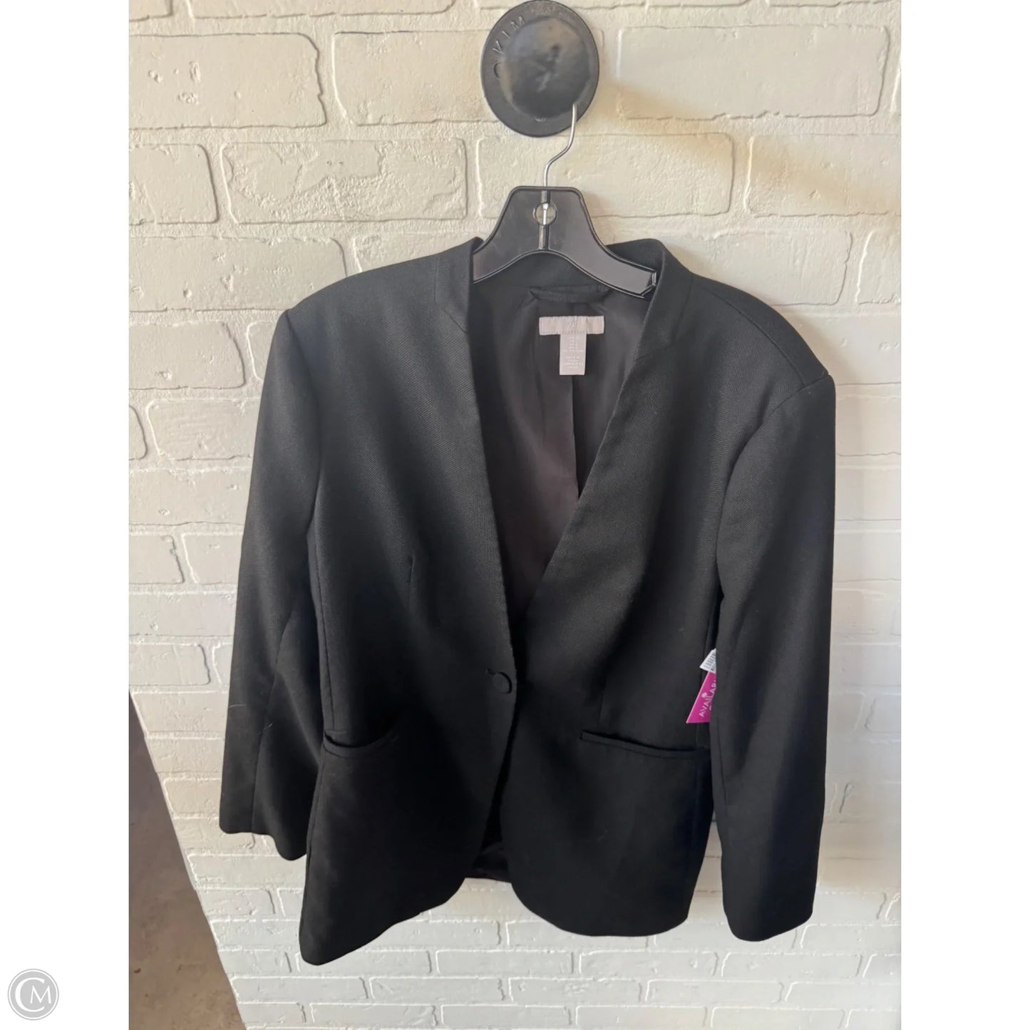 Blazer By H&m In Black, Size: L