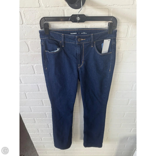 Jeans Boot Cut By Old Navy In Blue Denim, Size: 4