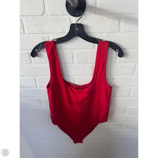 Bodysuit By A New Day In Red, Size: M