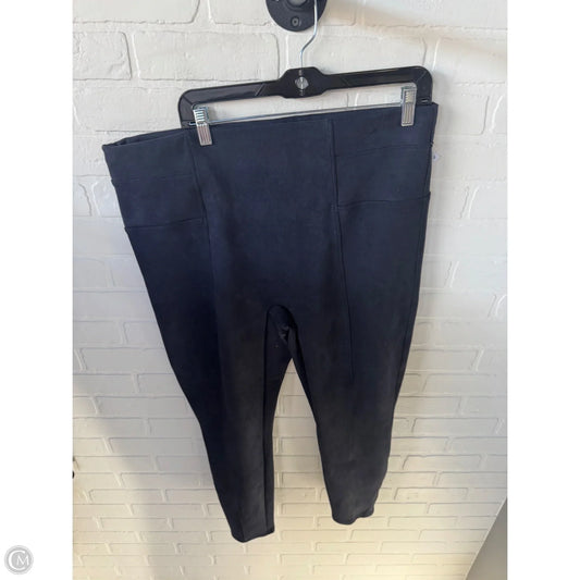 Pants Leggings By Spanx In Blue, Size: 20