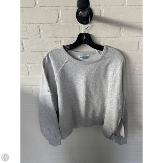 Sweatshirt Crewneck By Flx In Grey, Size: Xl