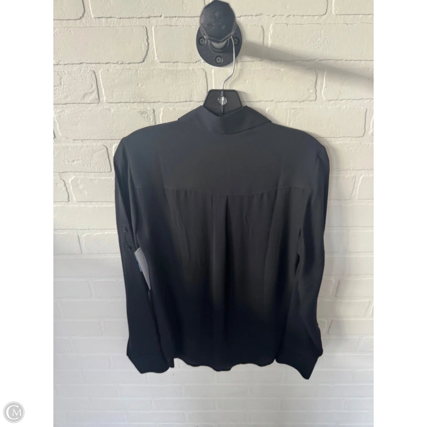 Top Long Sleeve By Express In Black, Size: S