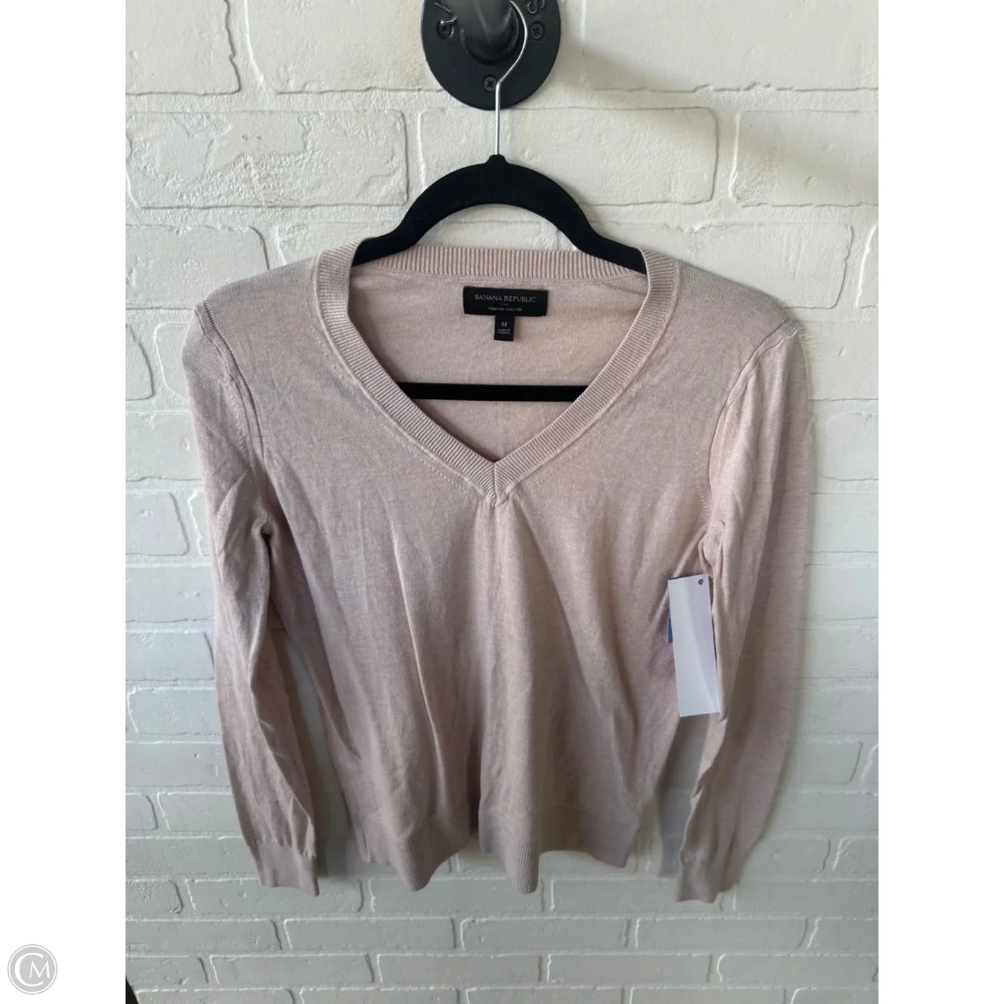Sweater By Banana Republic In Pink, Size: M