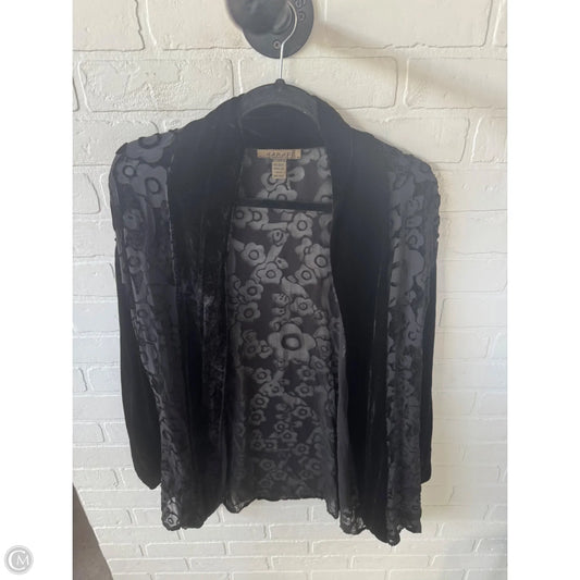 Cardigan By Clothes Mentor In Black, Size: Osfm