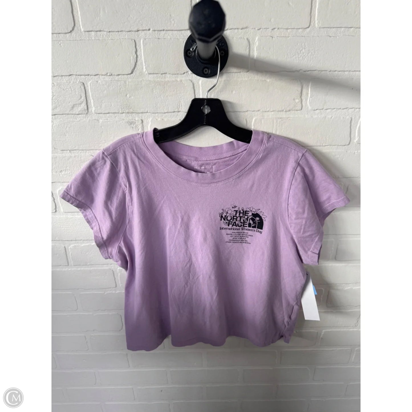 Top Short Sleeve Basic By The North Face In Purple, Size: Xl