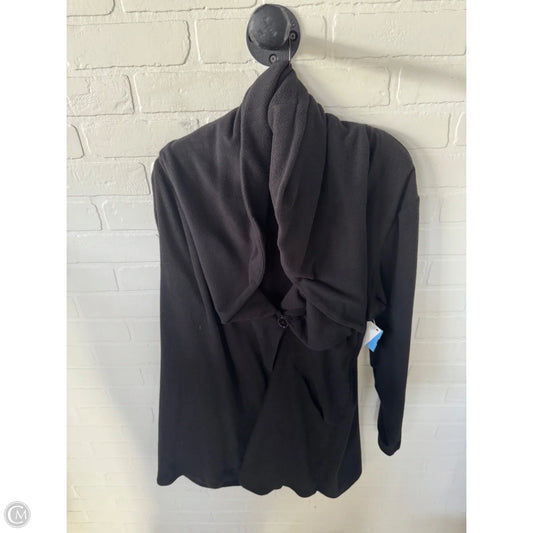 Sweater Cardigan By Cuddl Duds In Black, Size: Xl