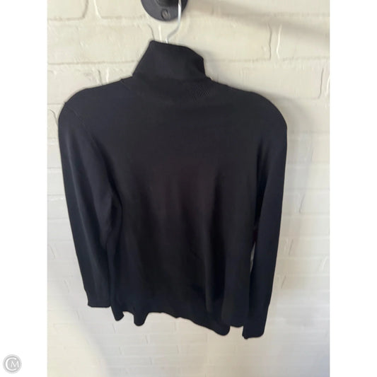 Sweater By Iman Hsn In Black & Gold, Size: Xl