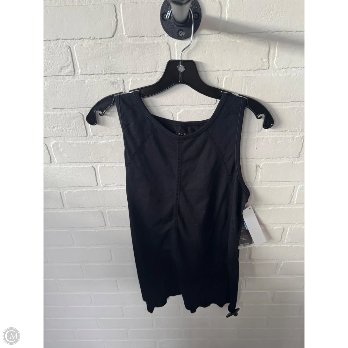 Athletic Tank Top By Athleta In Black, Size: M