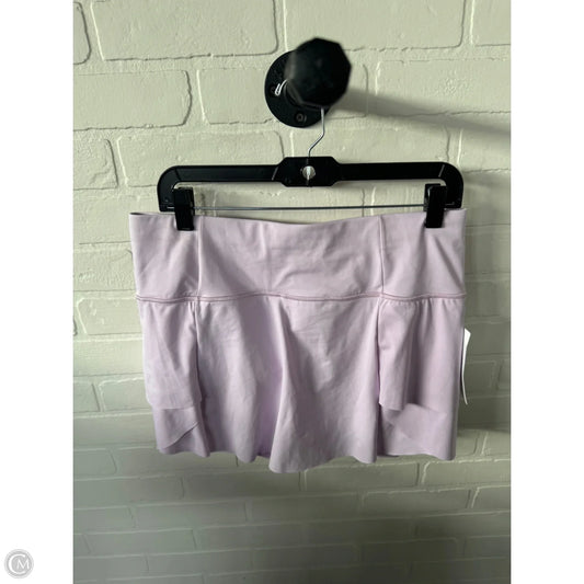 Athletic Skort By Athleta In Purple, Size: 8