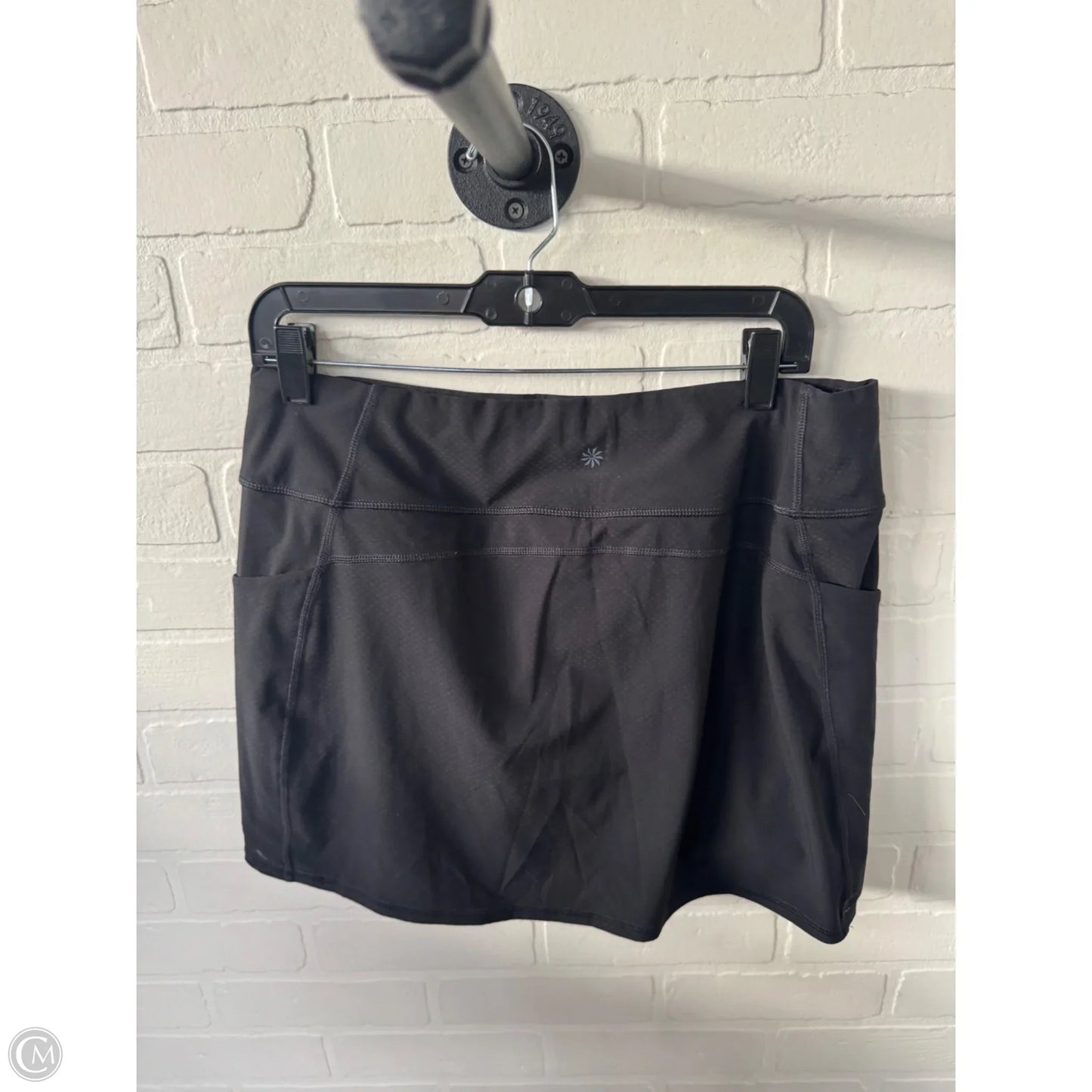 Athletic Skort By Athleta In Black, Size: 8