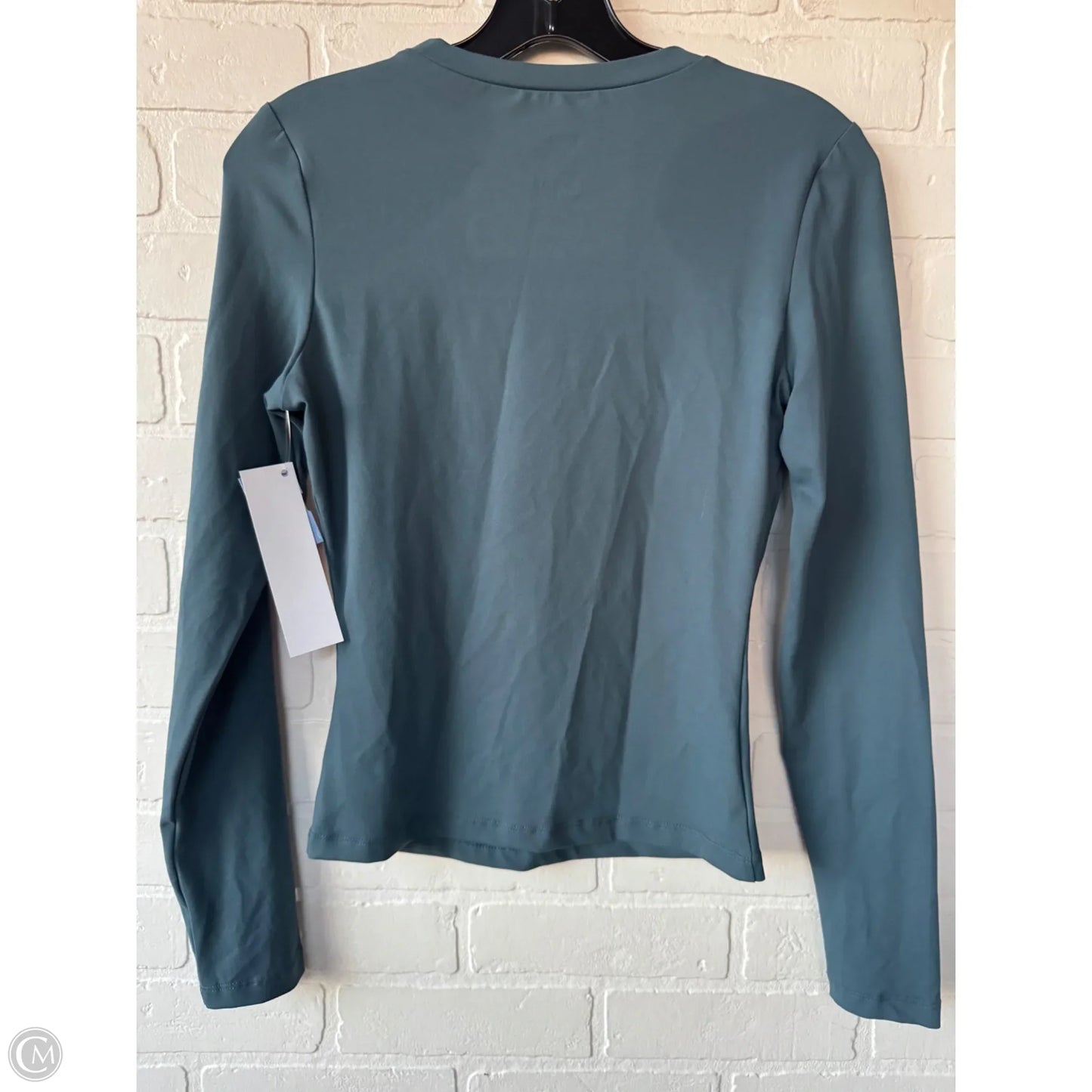 Athletic Top Long Sleeve Crewneck By Automet In Grey, Size: S