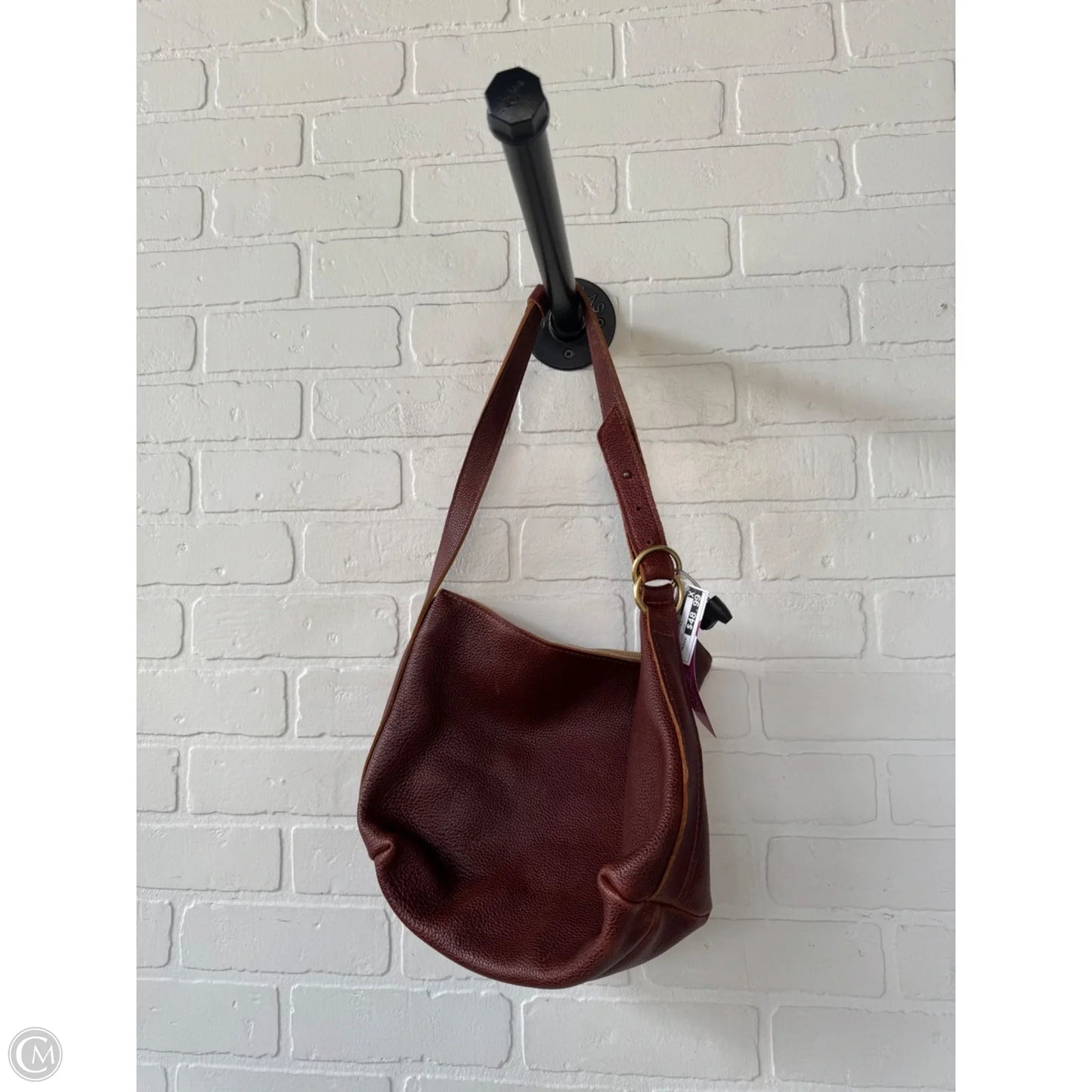 Handbag Leather By Portland Leather, Size: Medium