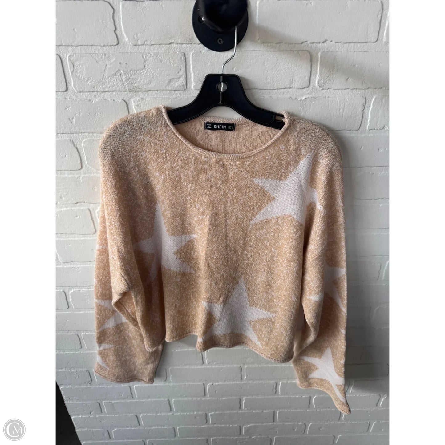 Sweater By Shein In Tan, Size: L