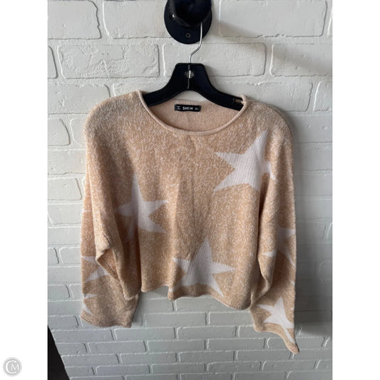 Sweater By Shein In Tan, Size: L