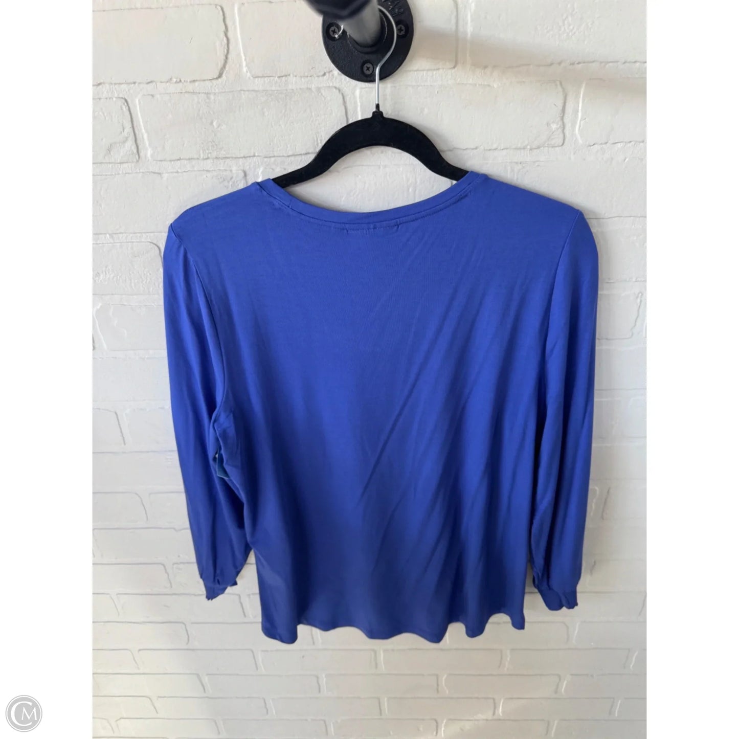Top Long Sleeve By Chicos In Purple, Size: M