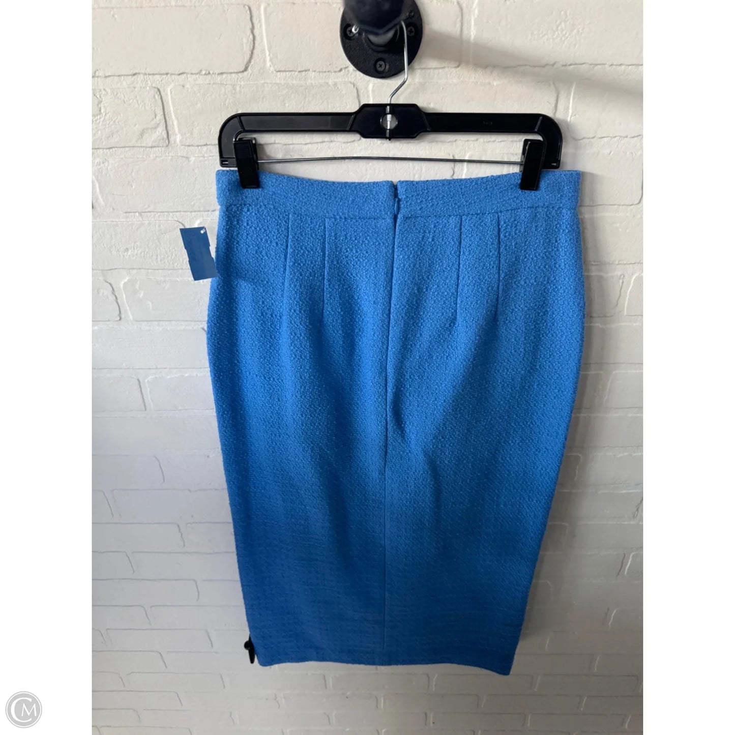 Skirt Maxi By Ann Taylor In Blue & Gold, Size: 4