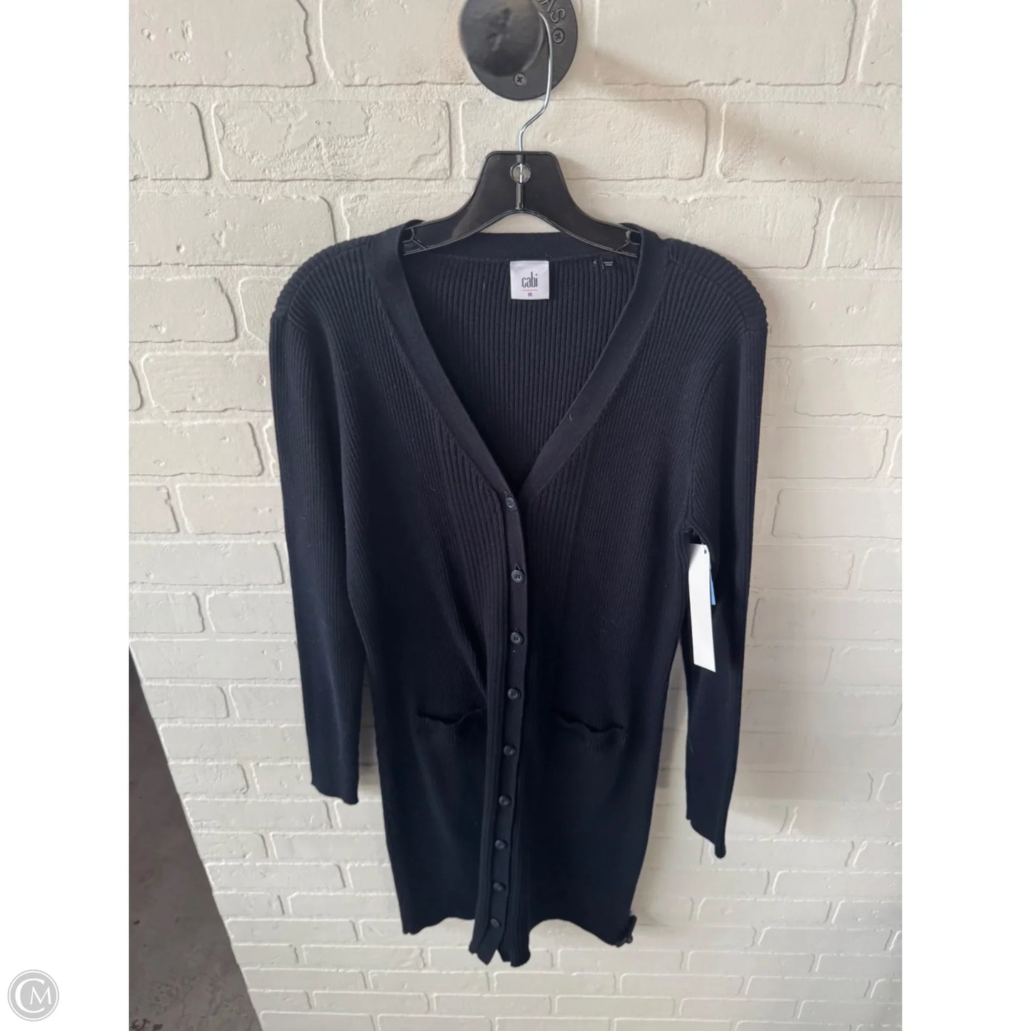 Sweater Cardigan By Cabi In Navy, Size: M