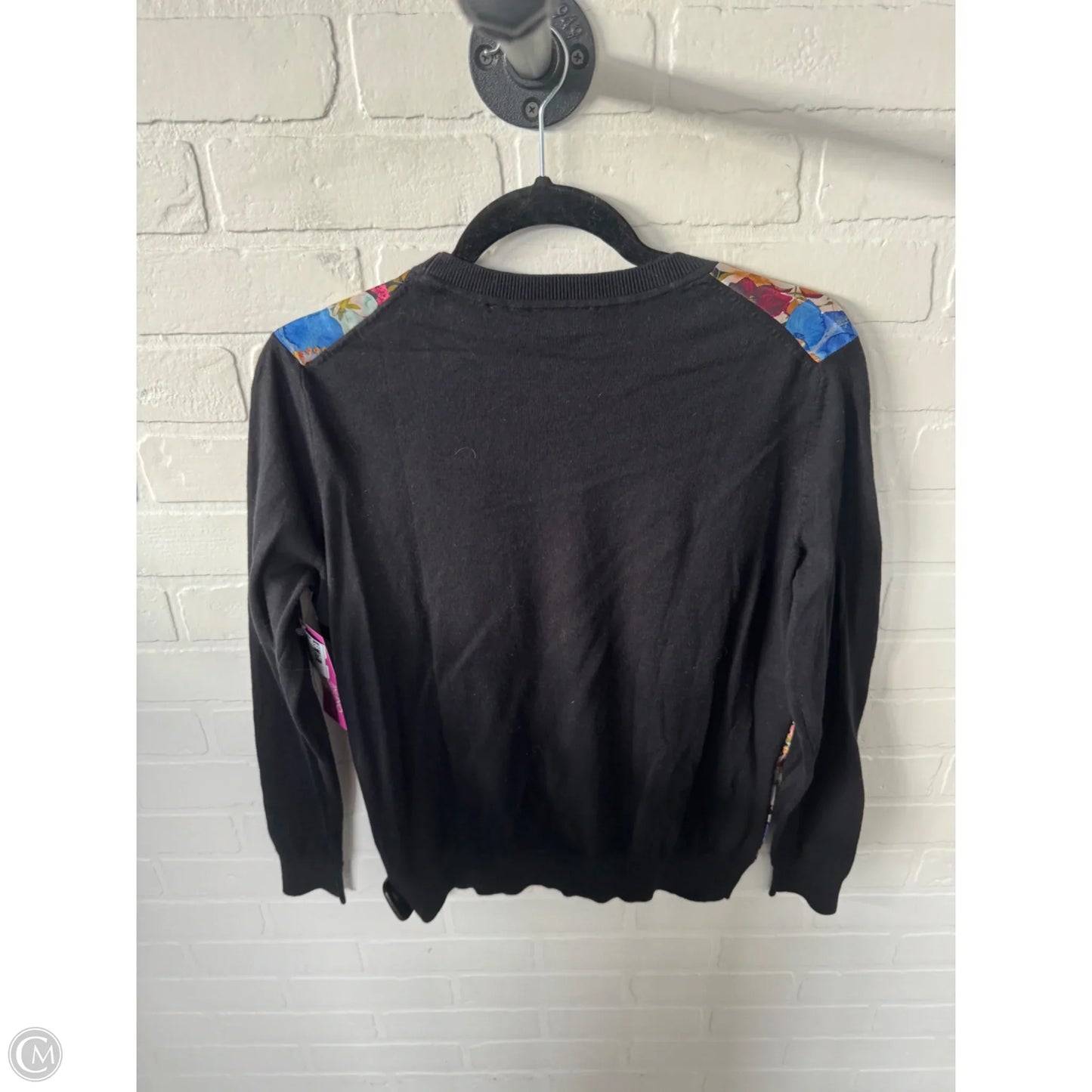 Sweater By Ted Baker In Black & Tan, Size: S