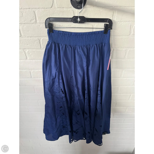 Skirt Maxi By Chicos In Blue, Size: 4
