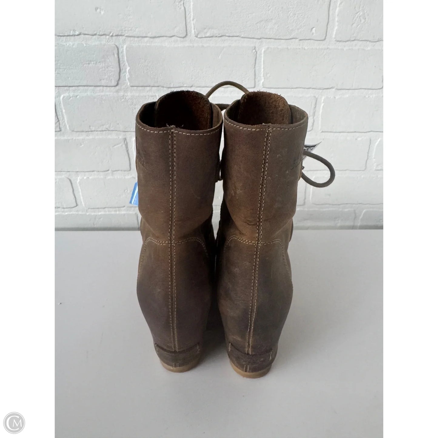 Boots Mid-calf Heels By Sorel In Brown, Size: 7.5