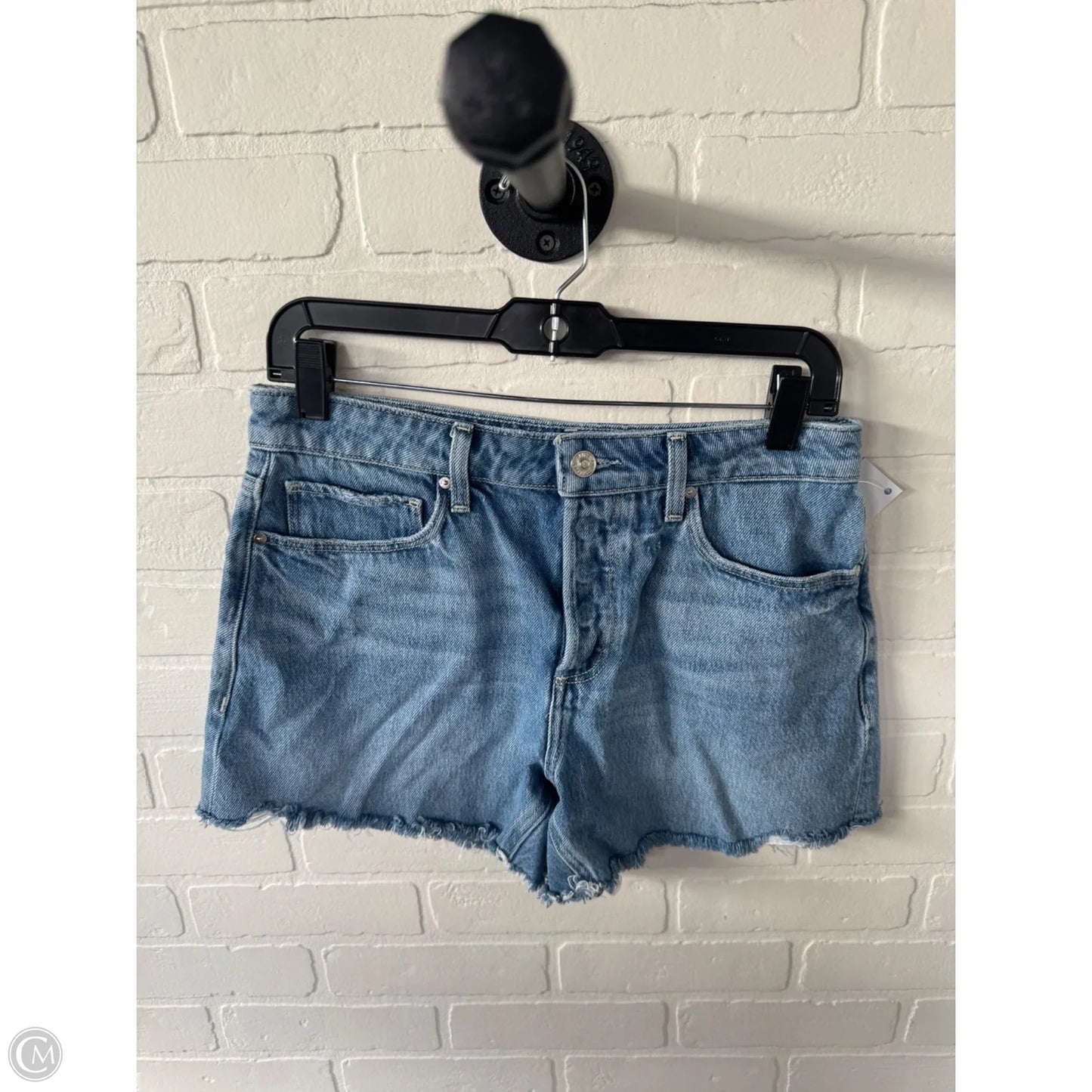 Shorts By Paige In Blue Denim, Size: 4